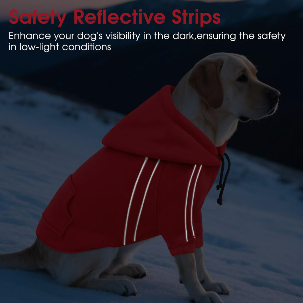 ASENKU Cozy Dog Hoodie hood-drawstring close-up for adjustable comfort