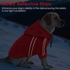 ASENKU Cozy Dog Hoodie hood-drawstring close-up for adjustable comfort