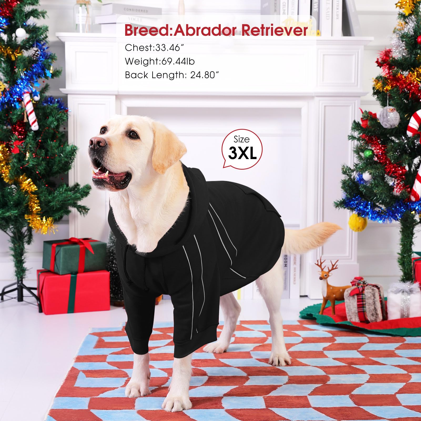 ASENKU Cozy Dog Hoodie plush fleece lining provides breathable warmth