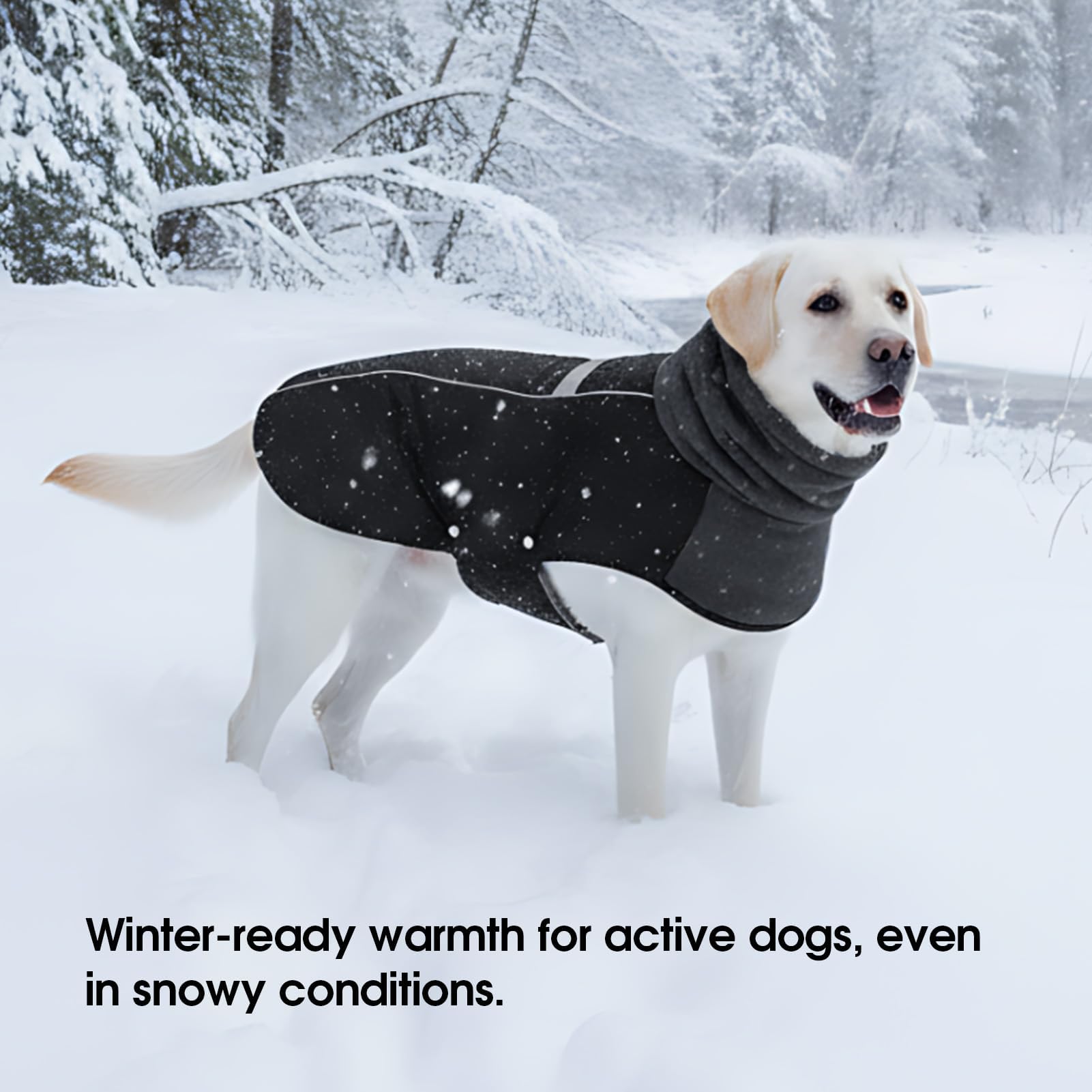 ASENKU Dog Coat machine-washable fabric for easy cleaning after outings