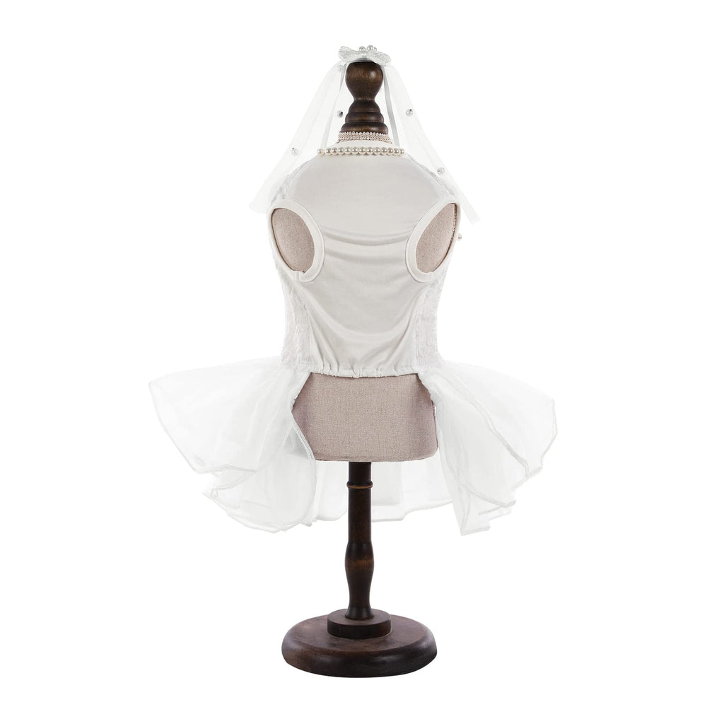 ASENKU back-bows mesh design adds adorable detail for party occasions.