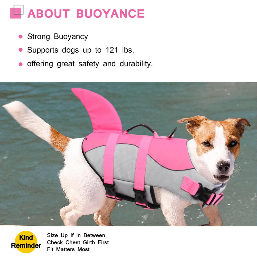 ASENKU jacket features heavy-duty D-ring for leash attachment and control.