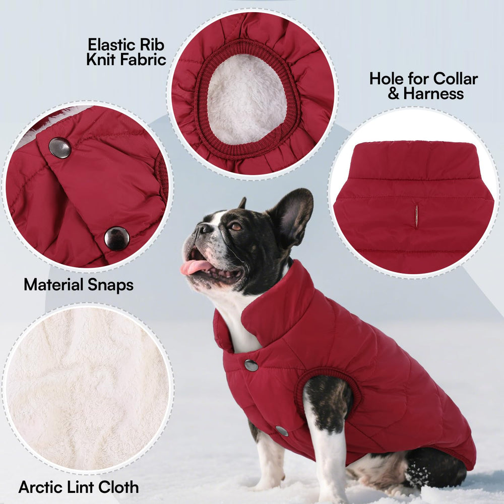 ASENKU fleece-lined interior adds warmth for cold-weather outings