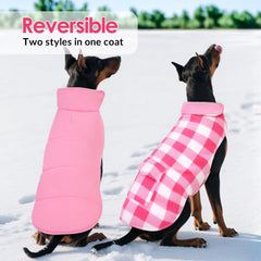 ASENKU dog winter coat waterproof windproof breathable outer.