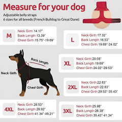 ASENKU warm dog coat reflective strip back aids early evening visibility