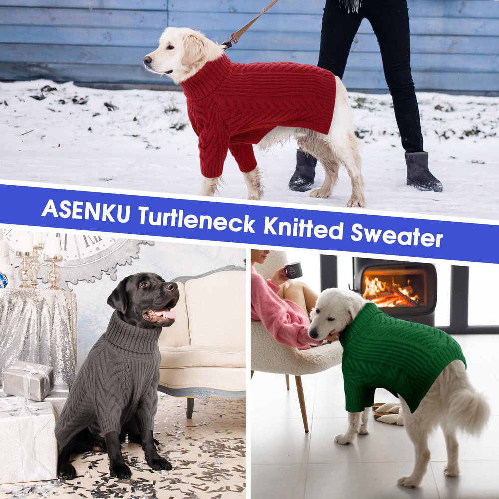 ASENKU large-breed fit suits pitbulls, labs, and other sizeable dogs.
