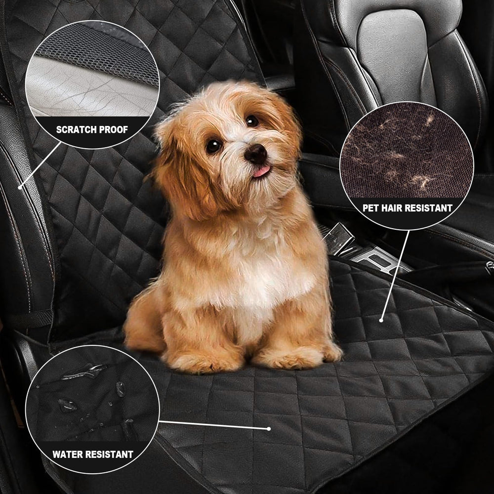AsFrost dog seat cover hammock convertible offers versatile setup options