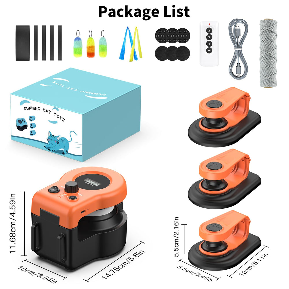 AsFrost upgraded cat toy ABS plastic construction with smooth edges