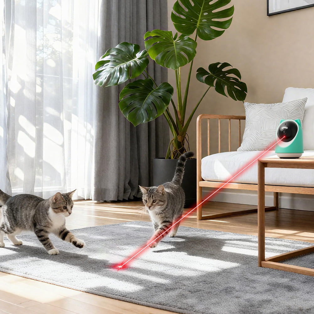 ASFSKY Pet Camera 2K cloud storage preserves cute moments safely