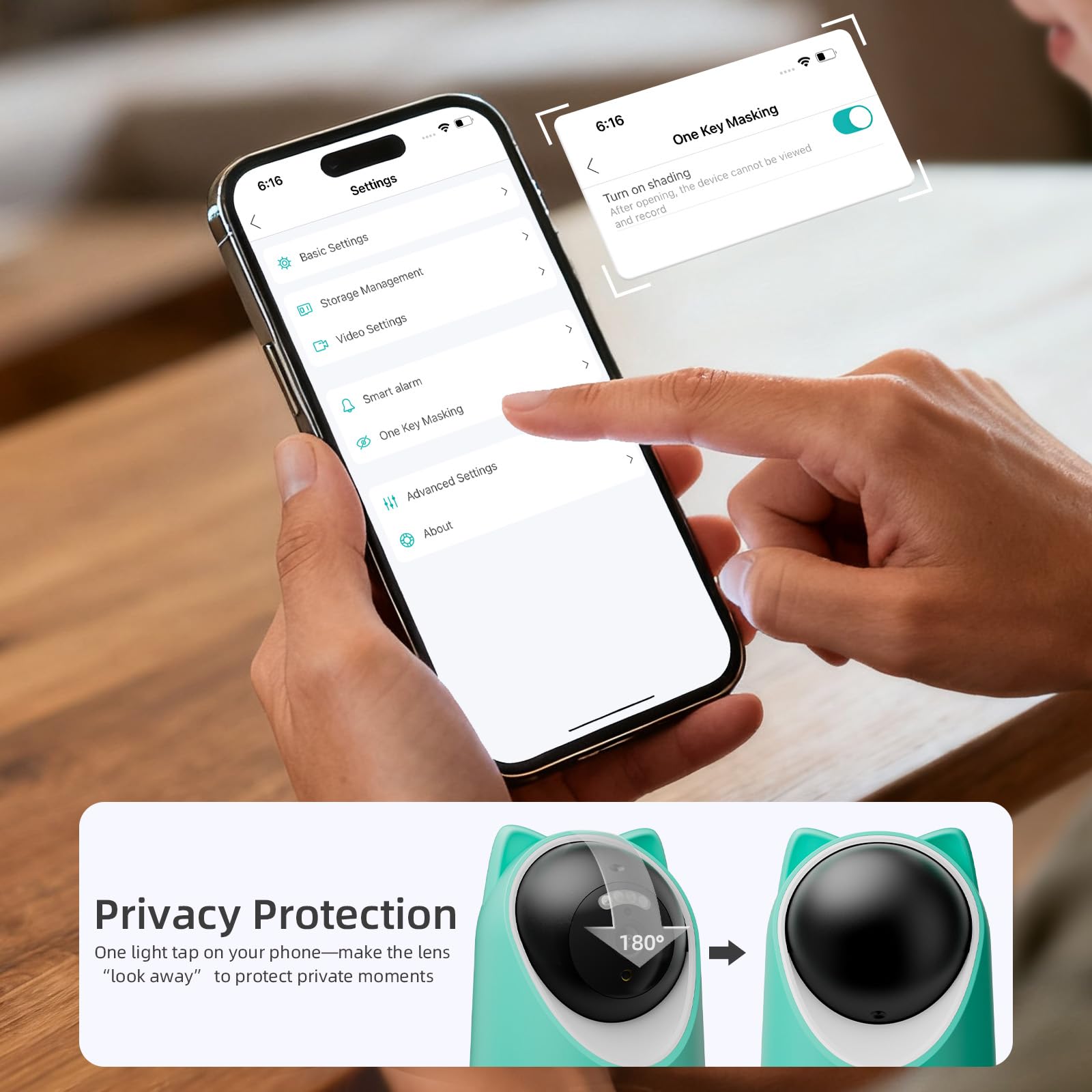 ASFSKY Pet Camera 2K night vision delivers clear footage in low light for midnight zoomies
