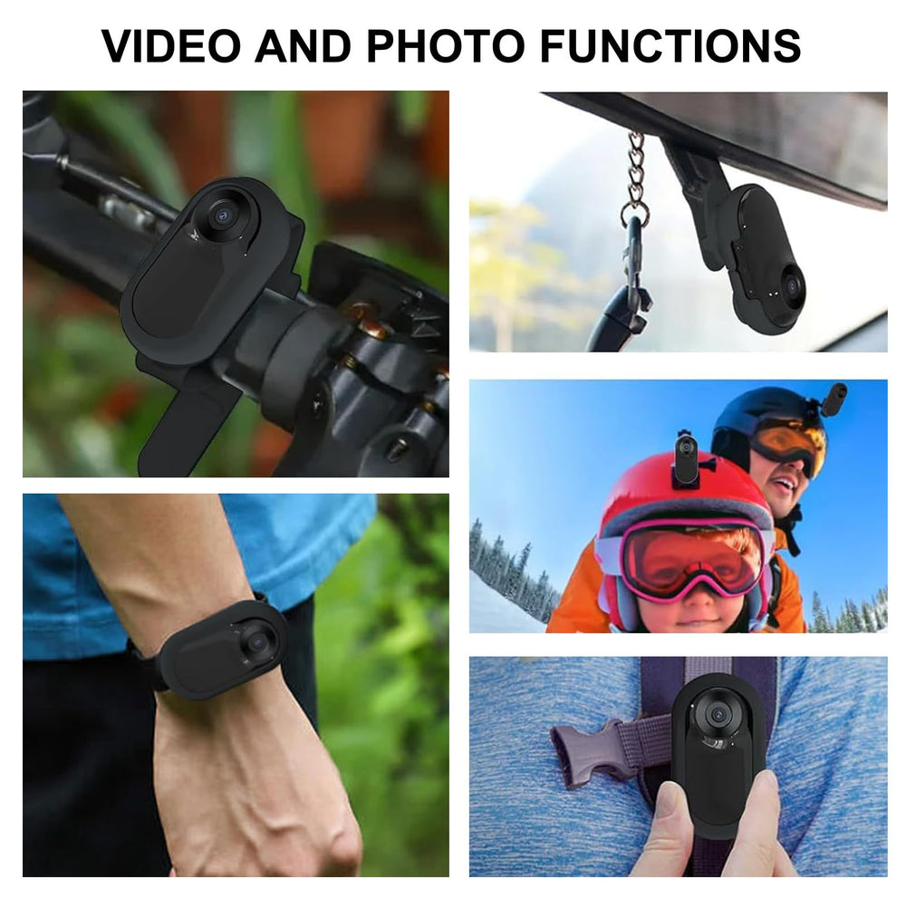 ASHATA cat collar camera 170 degree wide-angle view