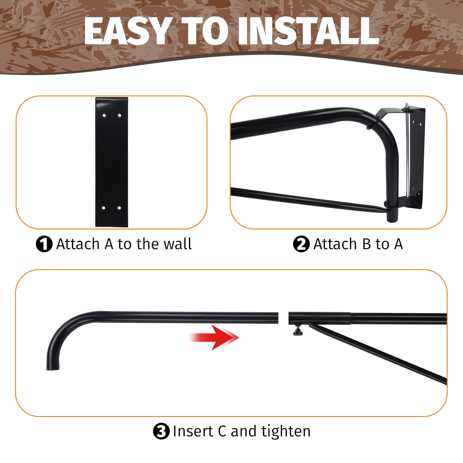 AshKiz safety-focused design reduces tripping risk during horse cleaning.