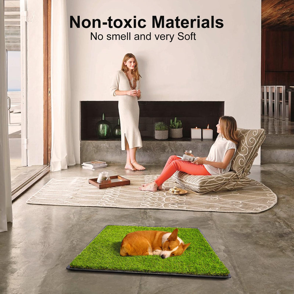 ASKIZ spare grass pad allows alternating use for longevity.
