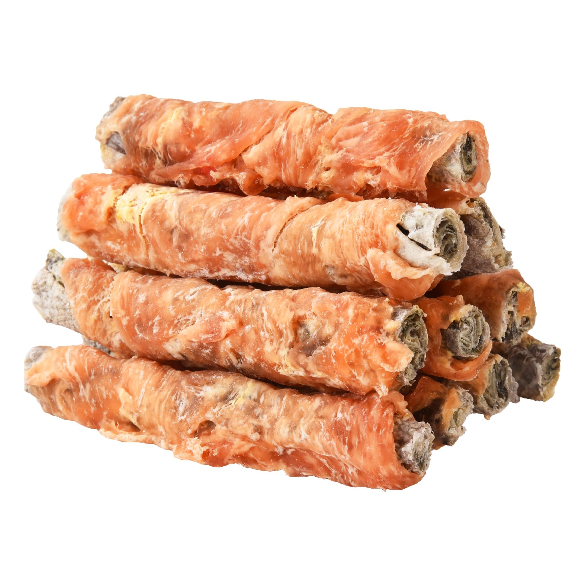 ASMPET dog cod skin treats packaging shows premium ingredients and resealable pouch for on-the-go snacking