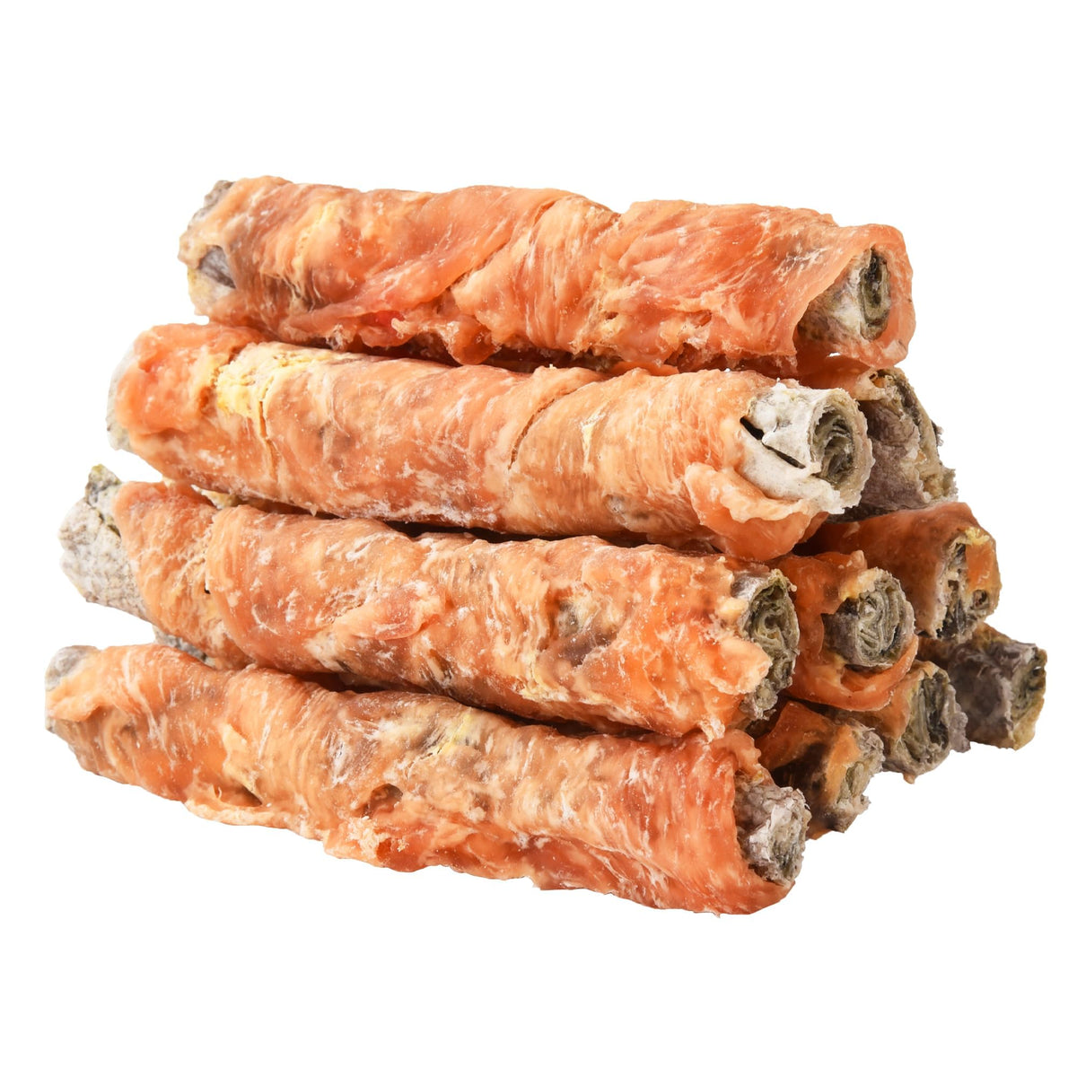 ASMPET dog cod skin treats packaging shows premium ingredients and resealable pouch for on-the-go snacking