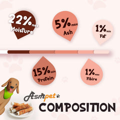 ASMPET Bones 6-pack packaging shown for dogs of all sizes.