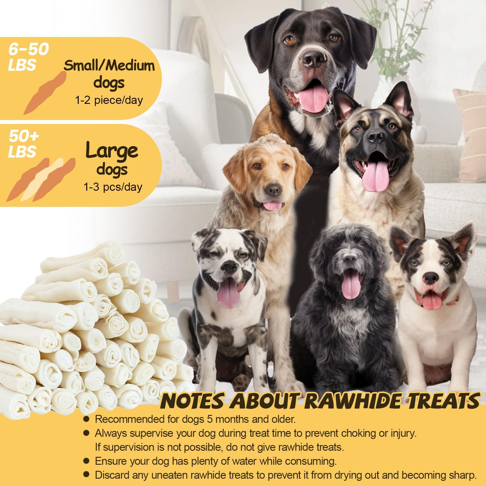ASMPET duck-wrapped rawhide sweet-potato-stick ideal for redirecting chewing