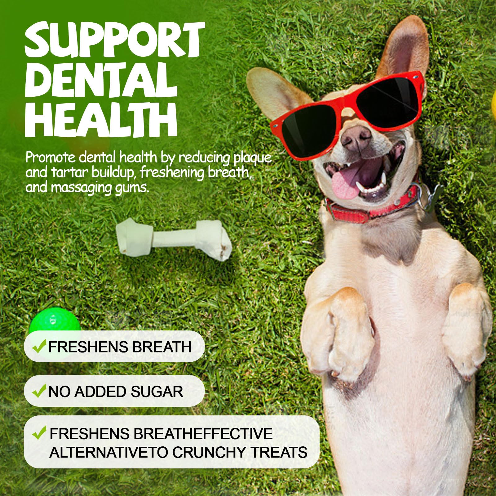ASMPET duck-wrapped rawhide sweet-potato-stick suitable for all dog sizes