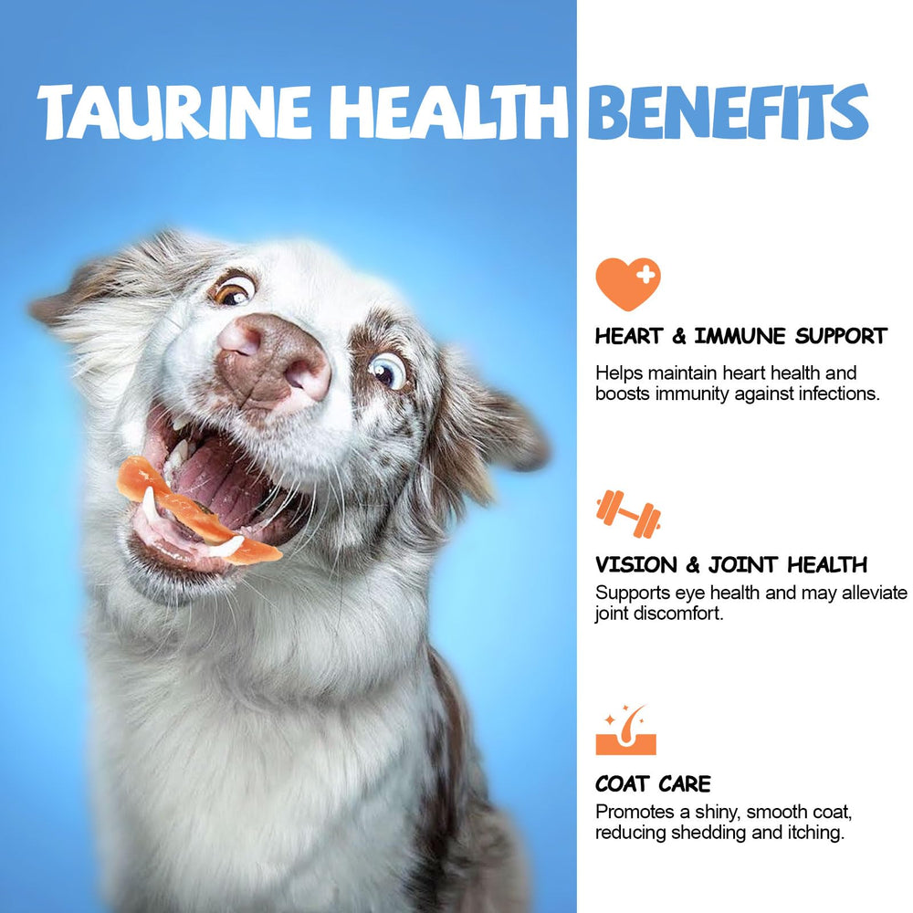 ASMPET taurine heart-health ingredient image highlights heart support and sharper eyes benefit.