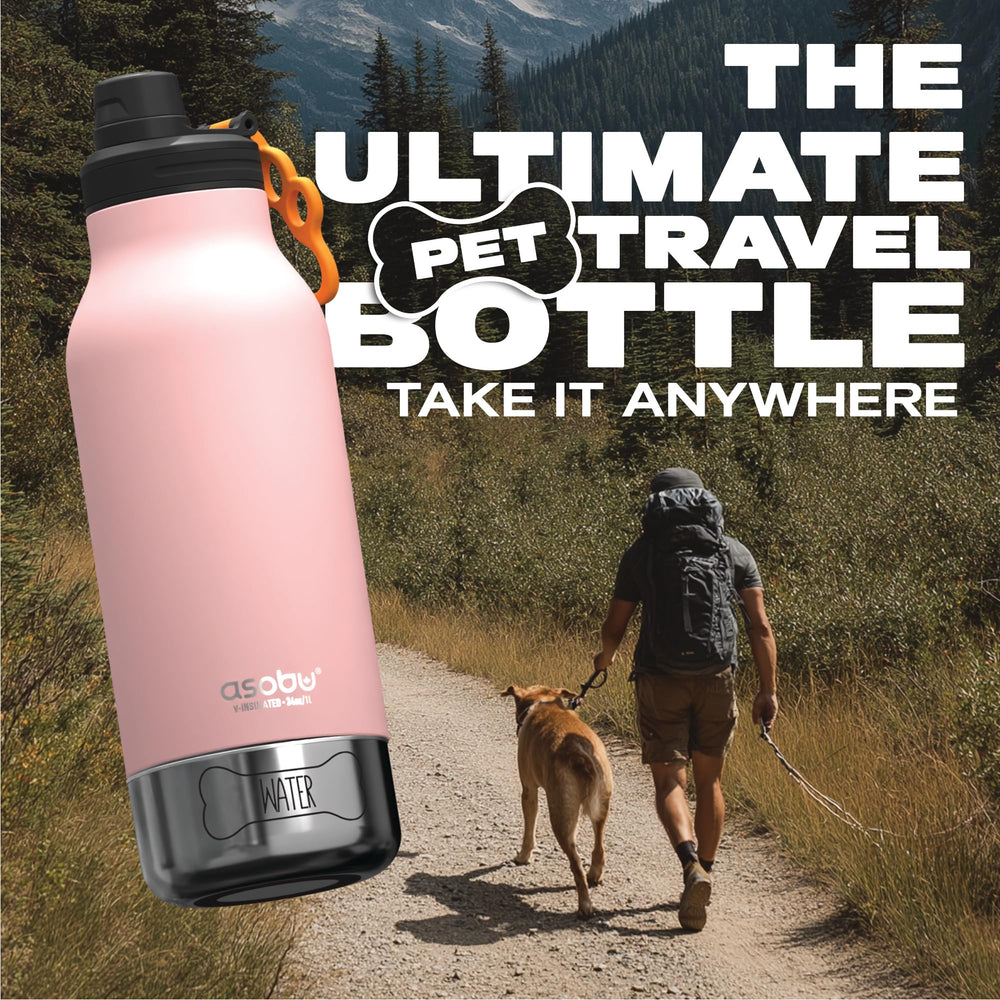 Asobu Dog Barky Bottle easy-to-clean design keeps scents down.