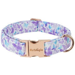 Astdogio Elegant Butterfly collar front view for stylish daily walks
