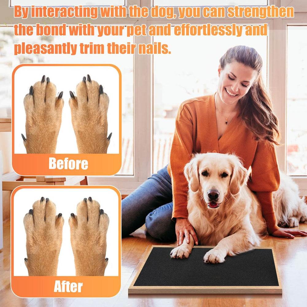 Astfys 13ft emery paper cut-to-size for custom pet scratching spaces.