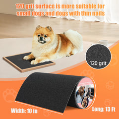 Astfys durable emery paper on scratching boards supports playful claws.