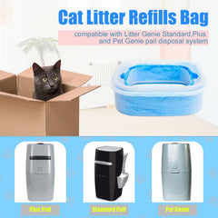 Astrallgn 7-layer EVOH odor-barrier refill keeps litter fresher longer