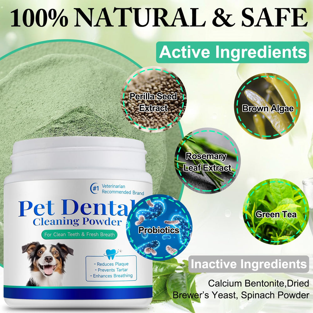 asusxcli dog dental powder dispensing scoop demonstrates easy food dosing