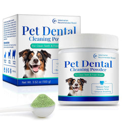 asusxcli dog dental powder tub front view supports simple daily use