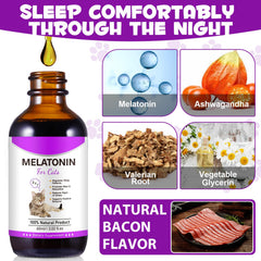 Asusxcli melatonin for cats packaging hero demonstrates travel-friendly calming option.