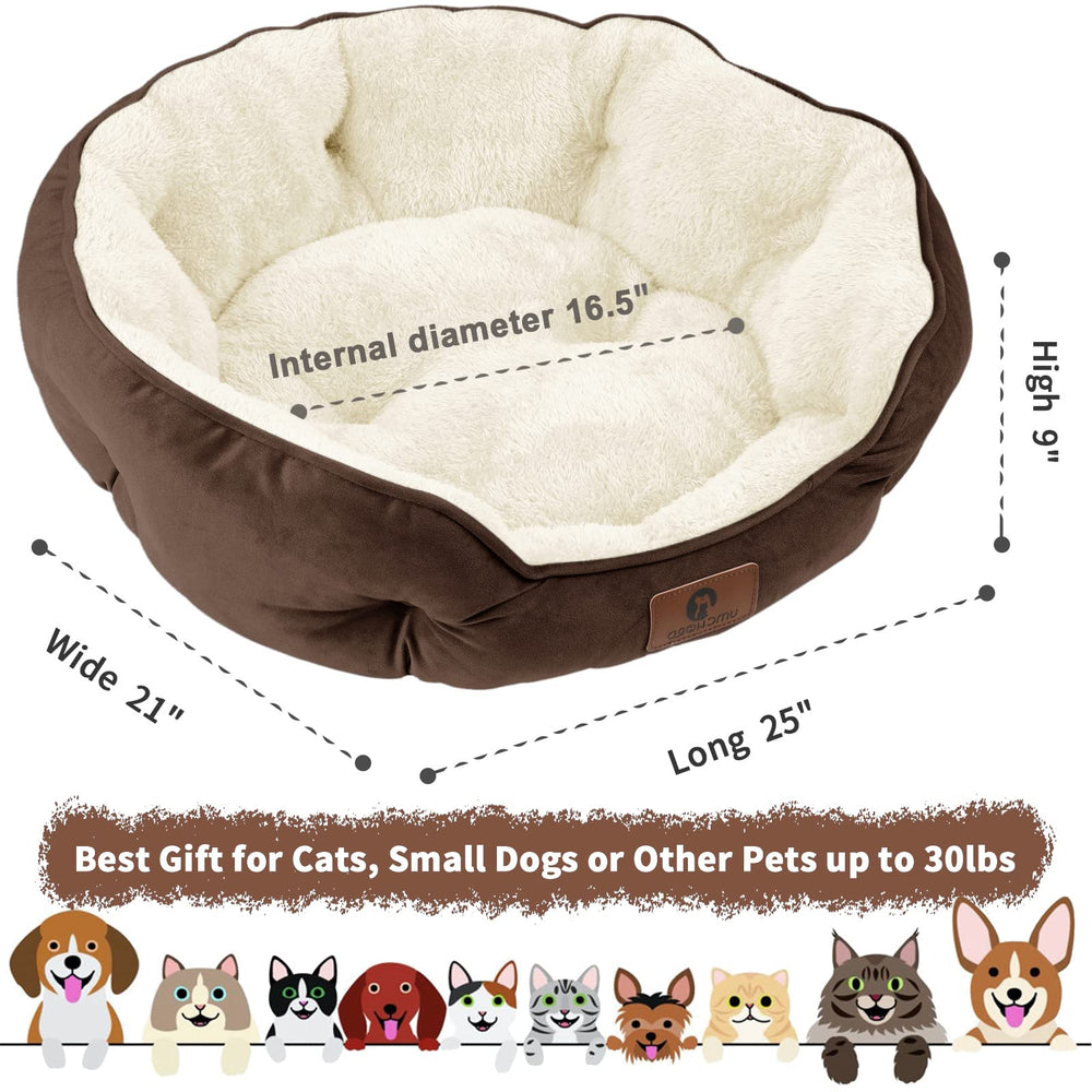 Asvin round-design bed provides secure head and neck support