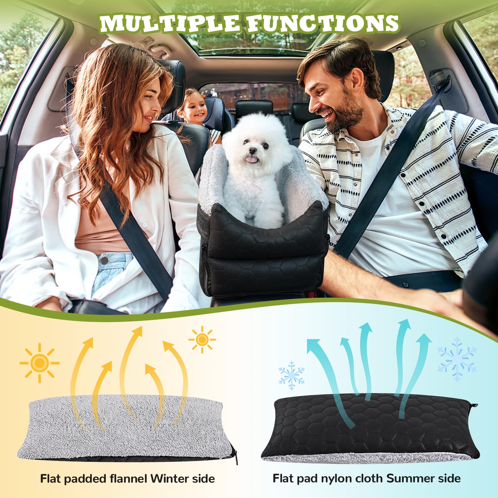 AtawLege memory foam cushion close-up shows plush comfort and support for pets.