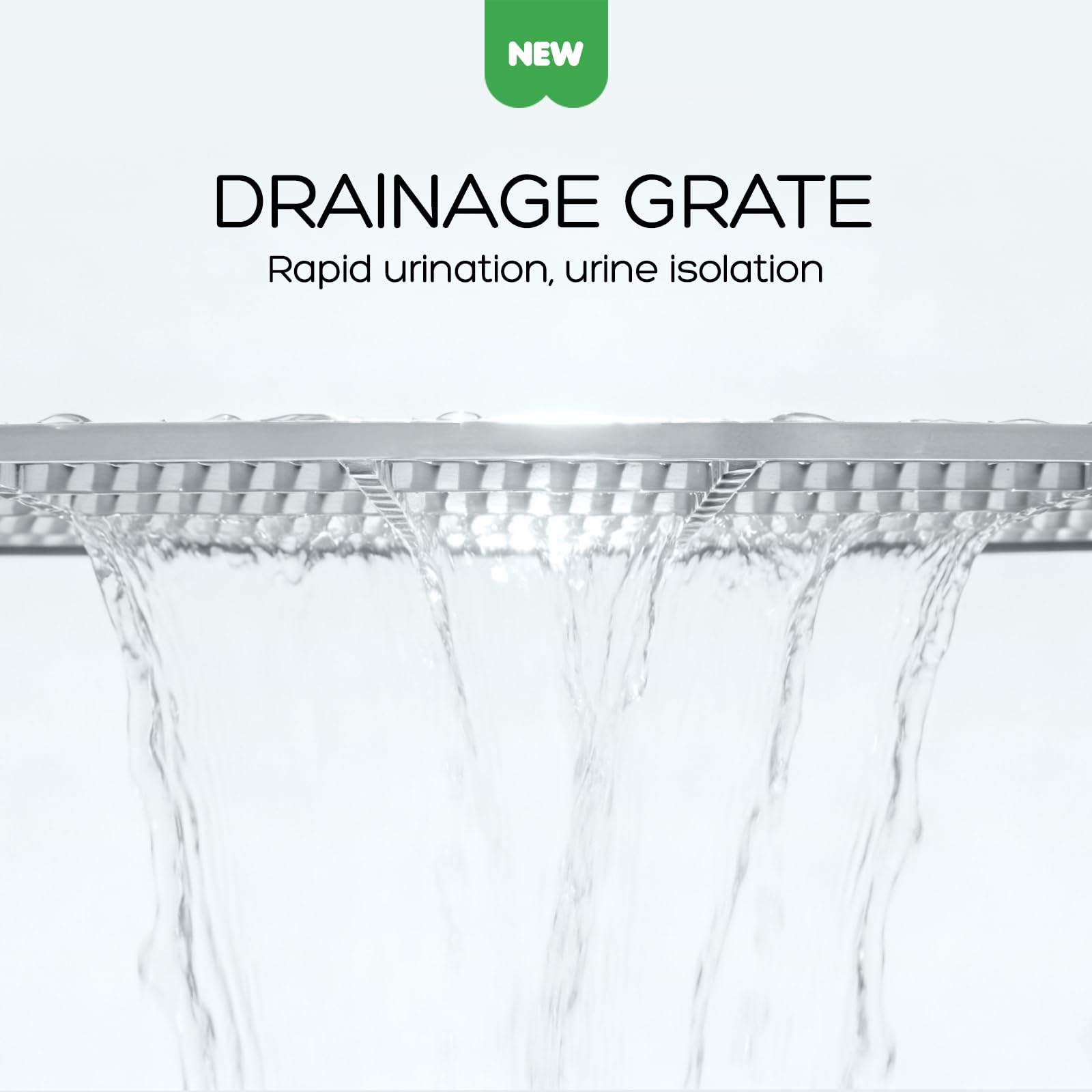 atboma dog grass pad drainage grid reduces lingering moisture for quicker drying