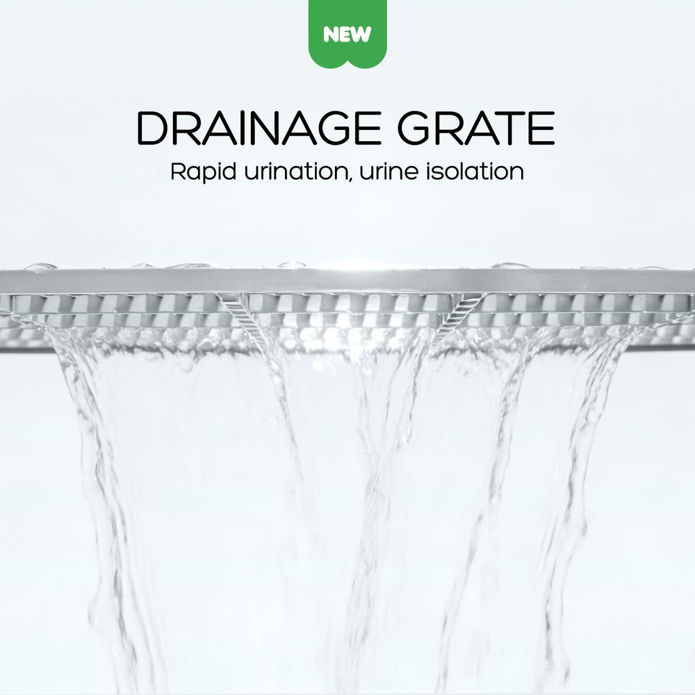 atboma dog grass pad drainage grid reduces lingering moisture for quicker drying