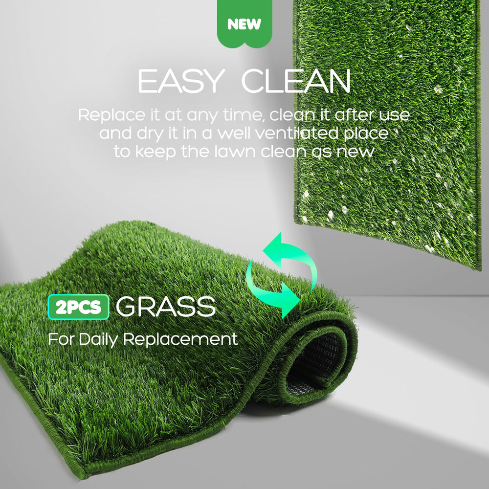 atboma dog grass pad non-slip pads prevent sliding during use