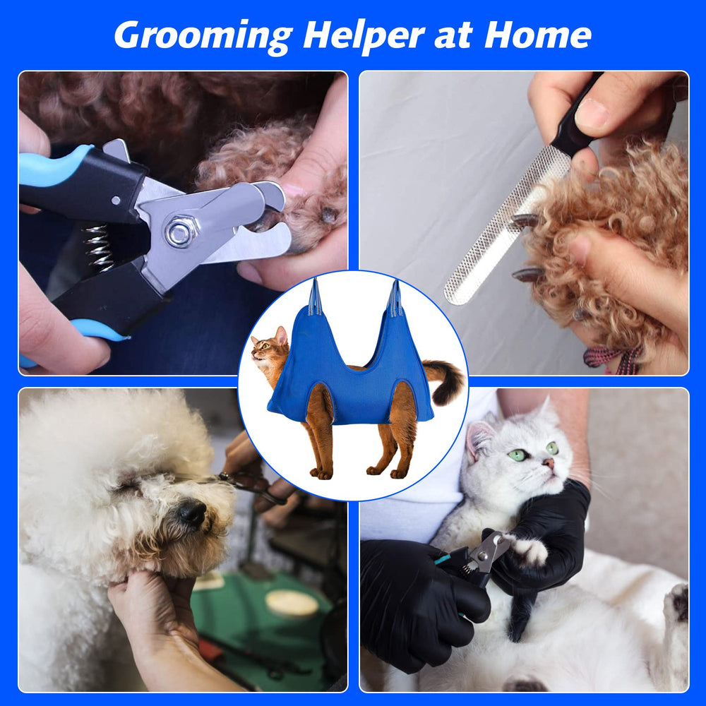 ATESON at-home grooming setup helps bathe and trim pets with less stress.