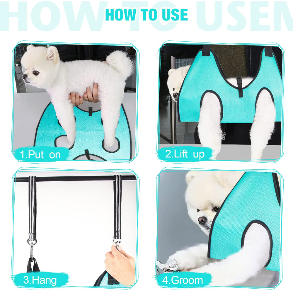 ATESON nail clippers included simplify routine care during grooming.