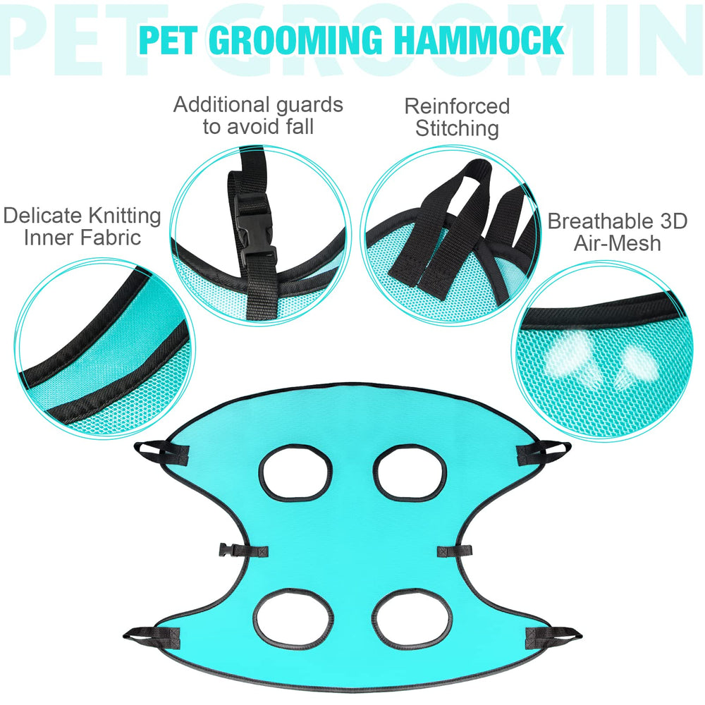 ATESON small-dog size hammock supports under-30-lb pets safely.
