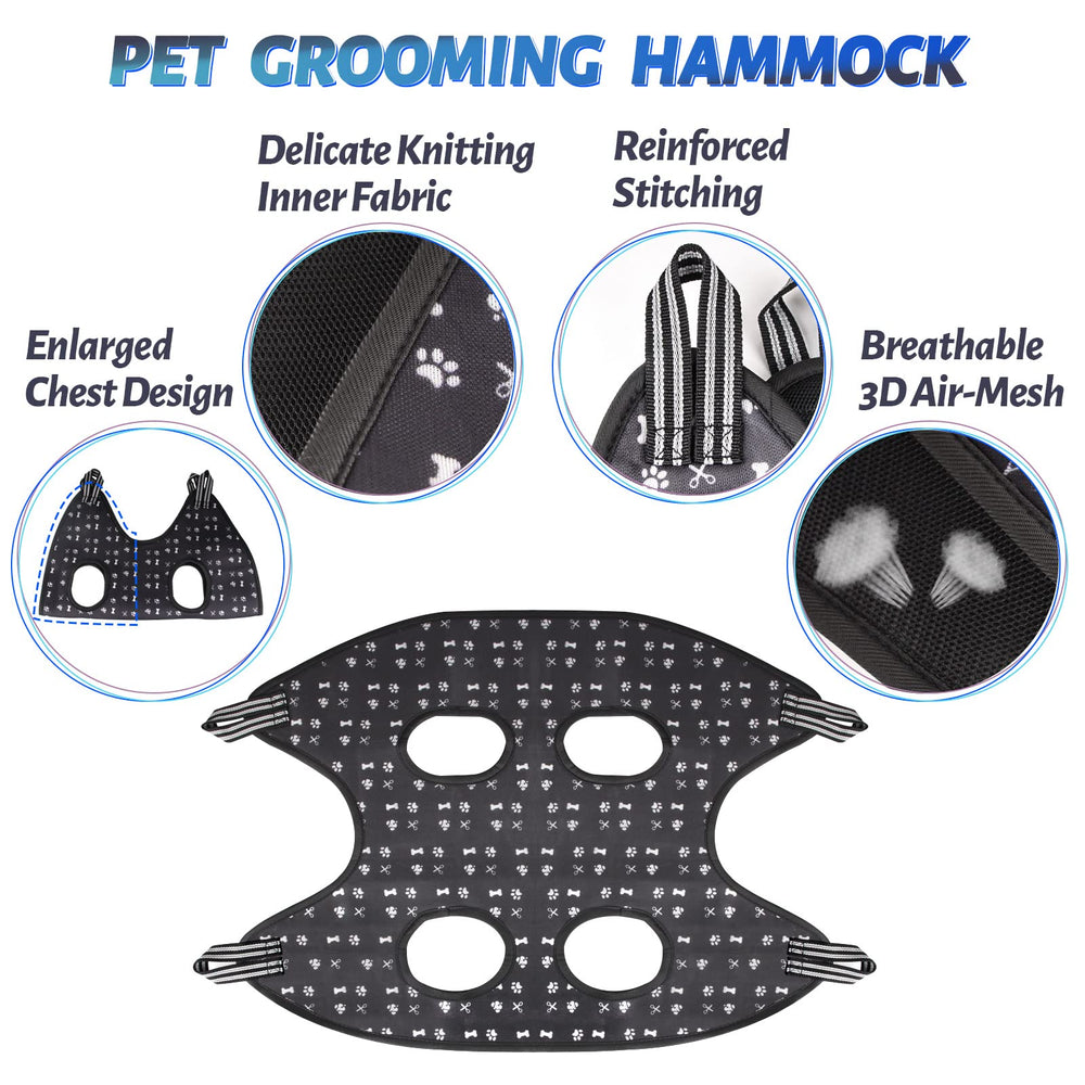 ATESON pet comb for detangling and grooming prep