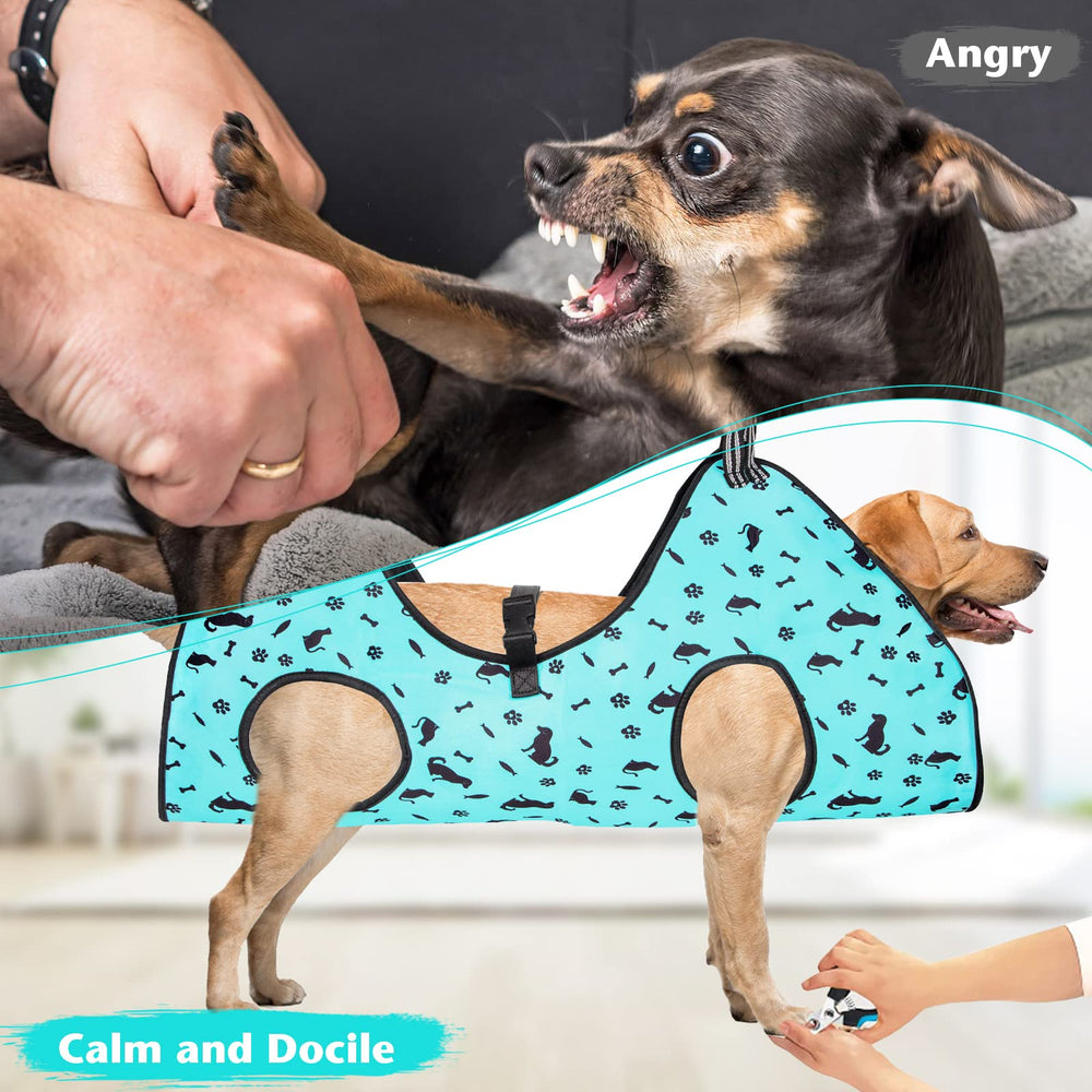 ATESON Size guide front-to-rear leg spacing ensures correct fit for most pets.