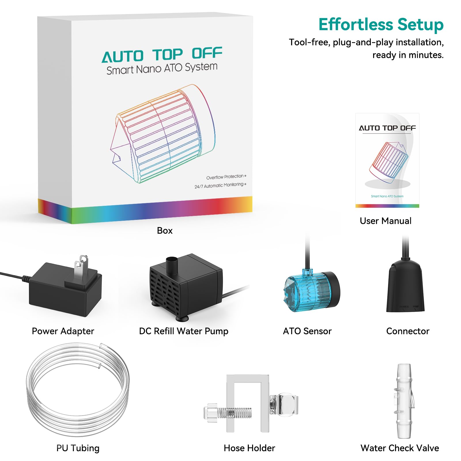 ATET ATO reef-tank application enables worry-free maintenance during travel