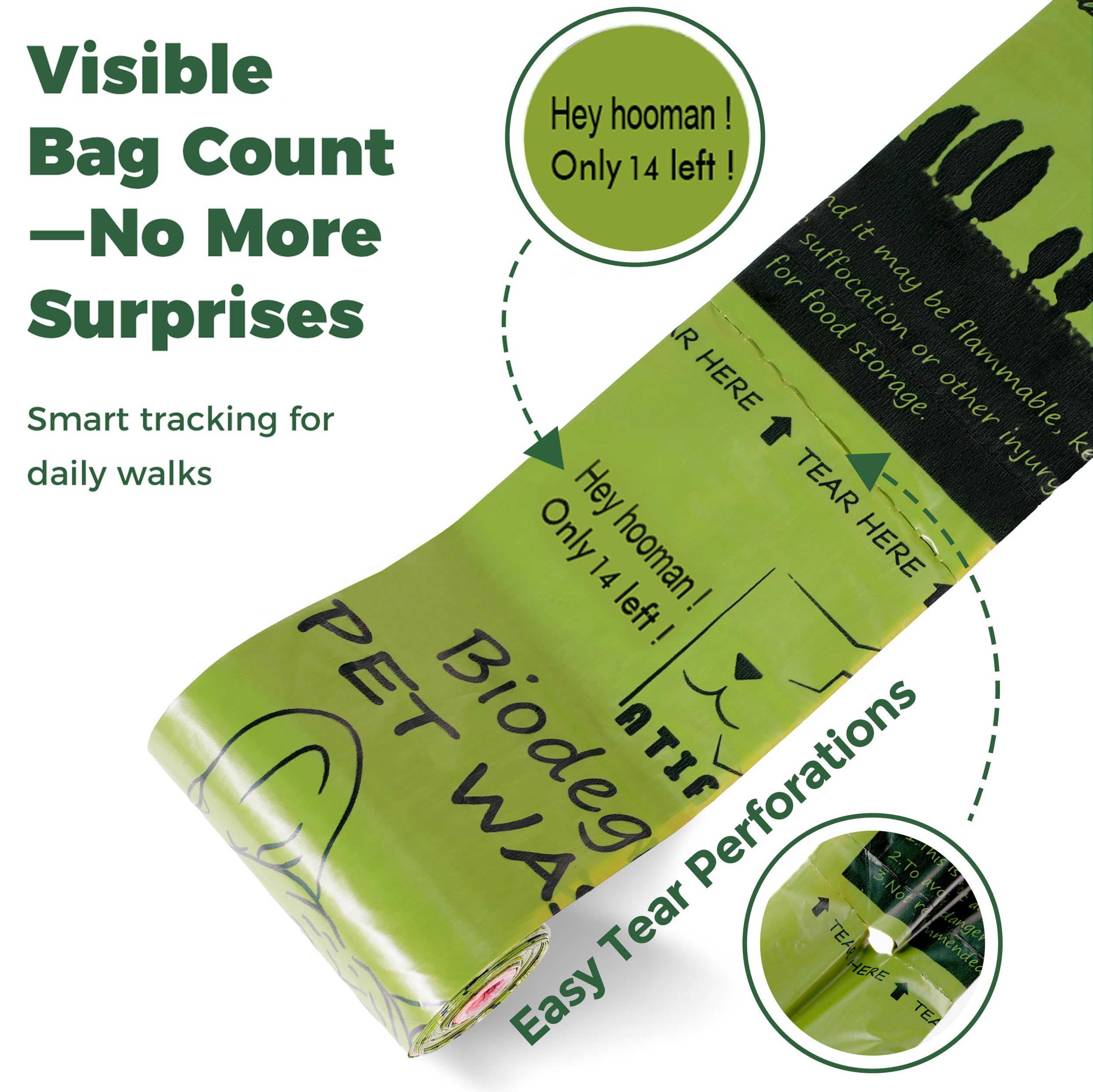 ATIFBOP leak-proof dog poop bags demonstrated for reliable containment