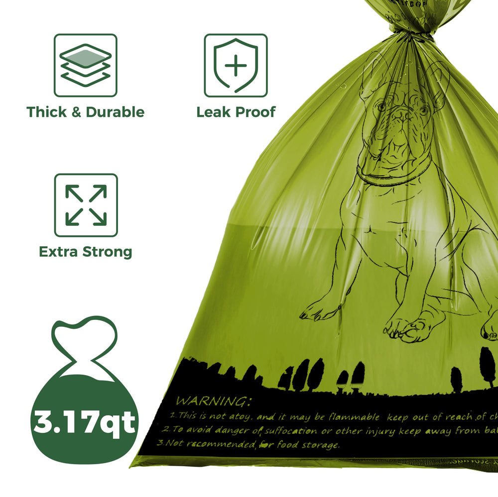 ATIFBOP thick durable bags ideal for large dogs and strong messes
