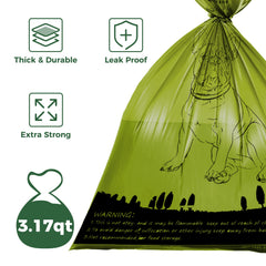 ATIFBOP thick durable bags ideal for large dogs and strong messes