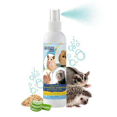 Atlantic Rush waterless shampoo 8oz bottle for quick no-rinse pet cleaning
