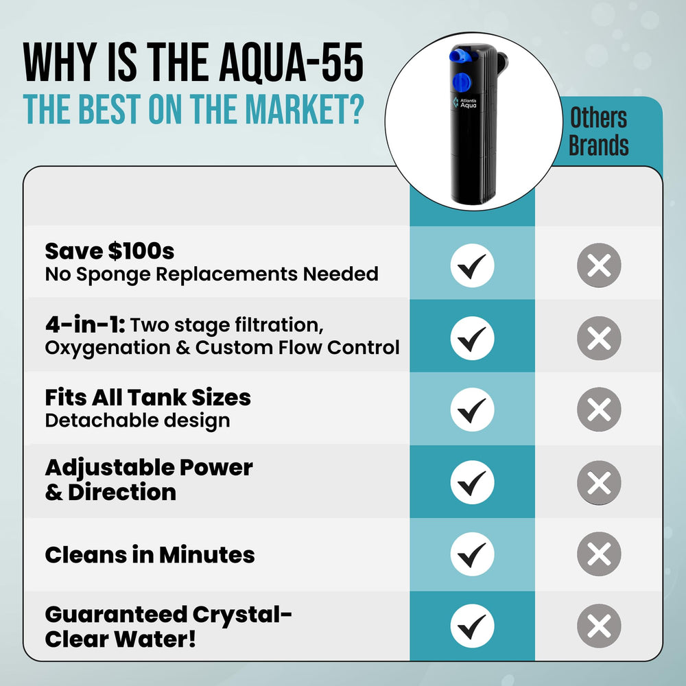 Atlantis Aqua 1-year warranty offers reliable coverage.