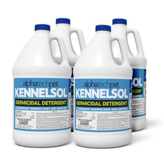 ATP KennelSol bottle front view for convenient kennel cleaning and disinfection.