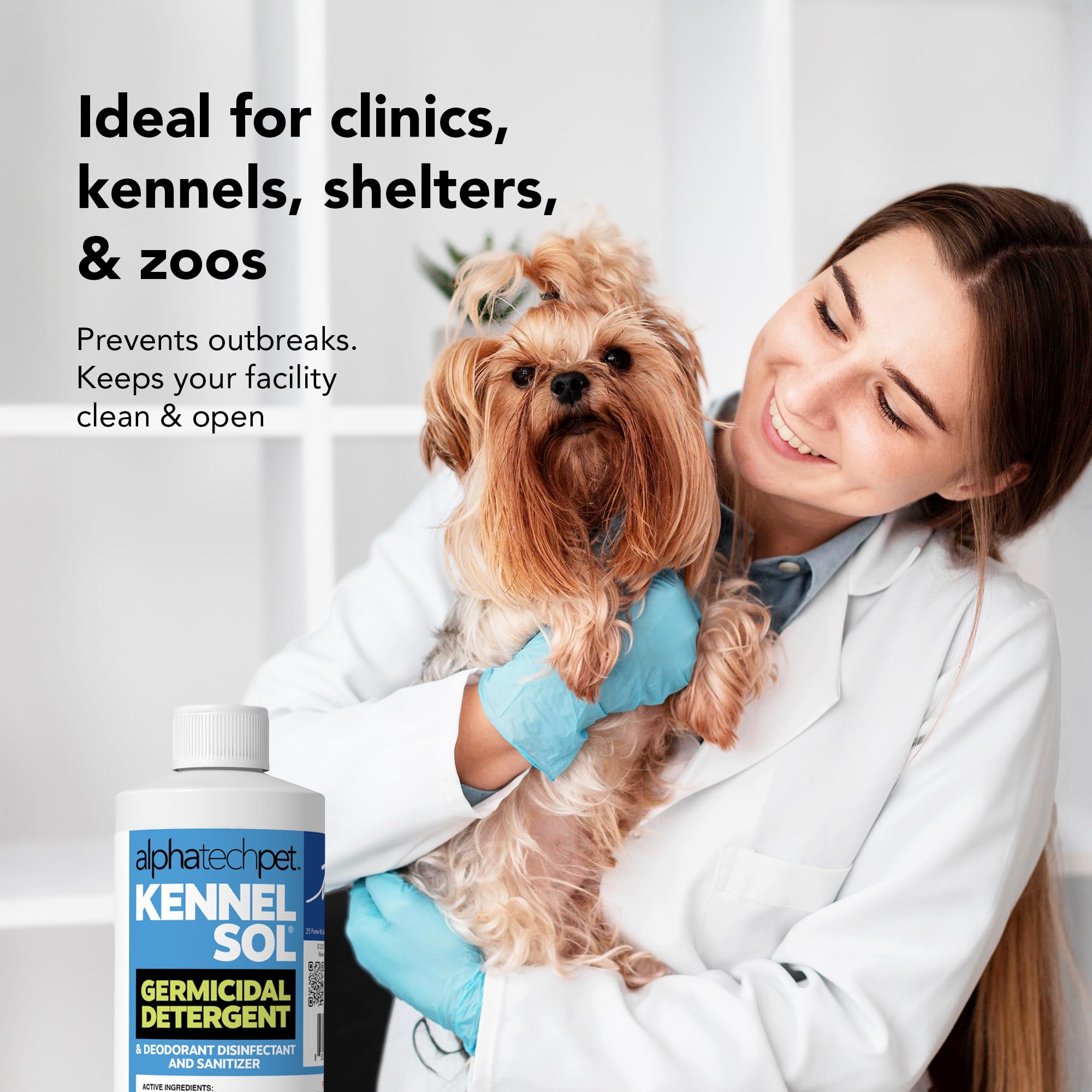 ATP KennelSol-usa-made label emphasizing eco-friendly, domestically produced pet care.