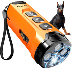 ATVIOO Dog Bark Deterrent Device front view for quiet yard training